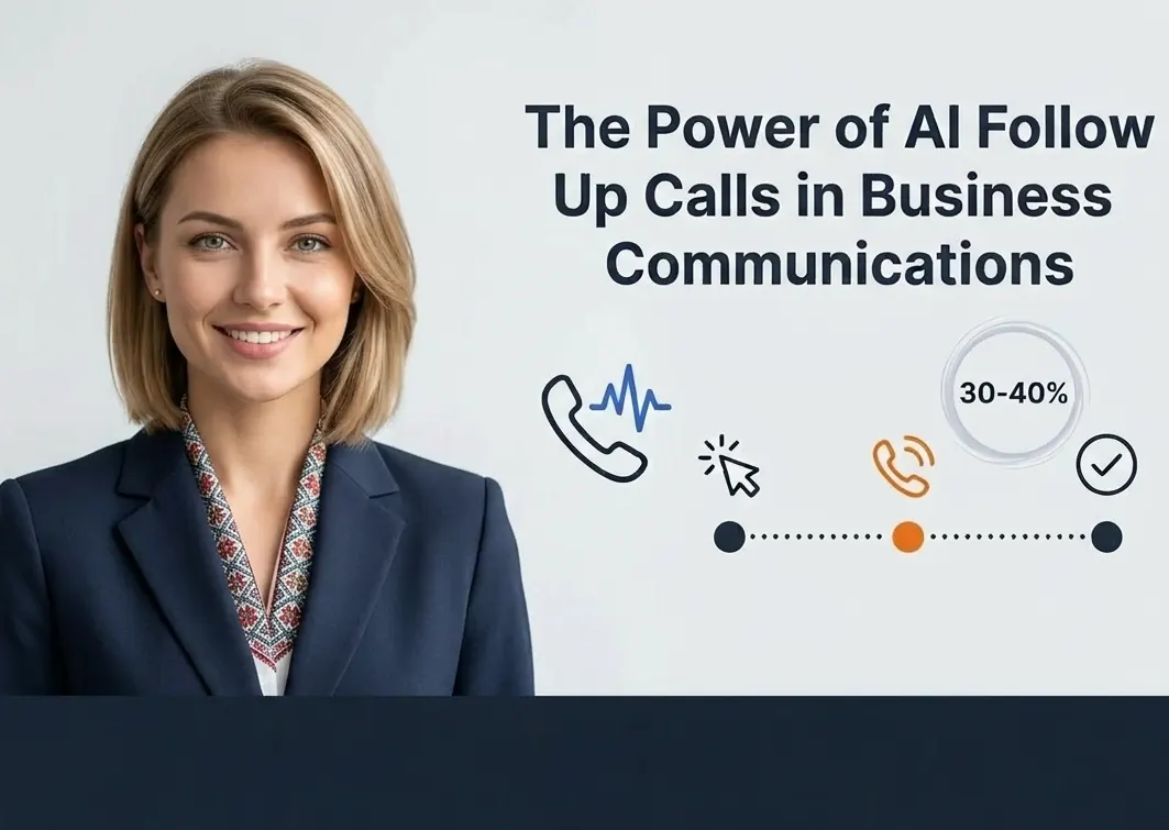 AI follow up call system diagram